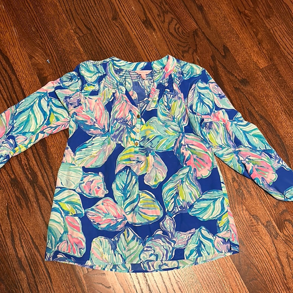NWOT Lilly Pulitzer Silk Elsa